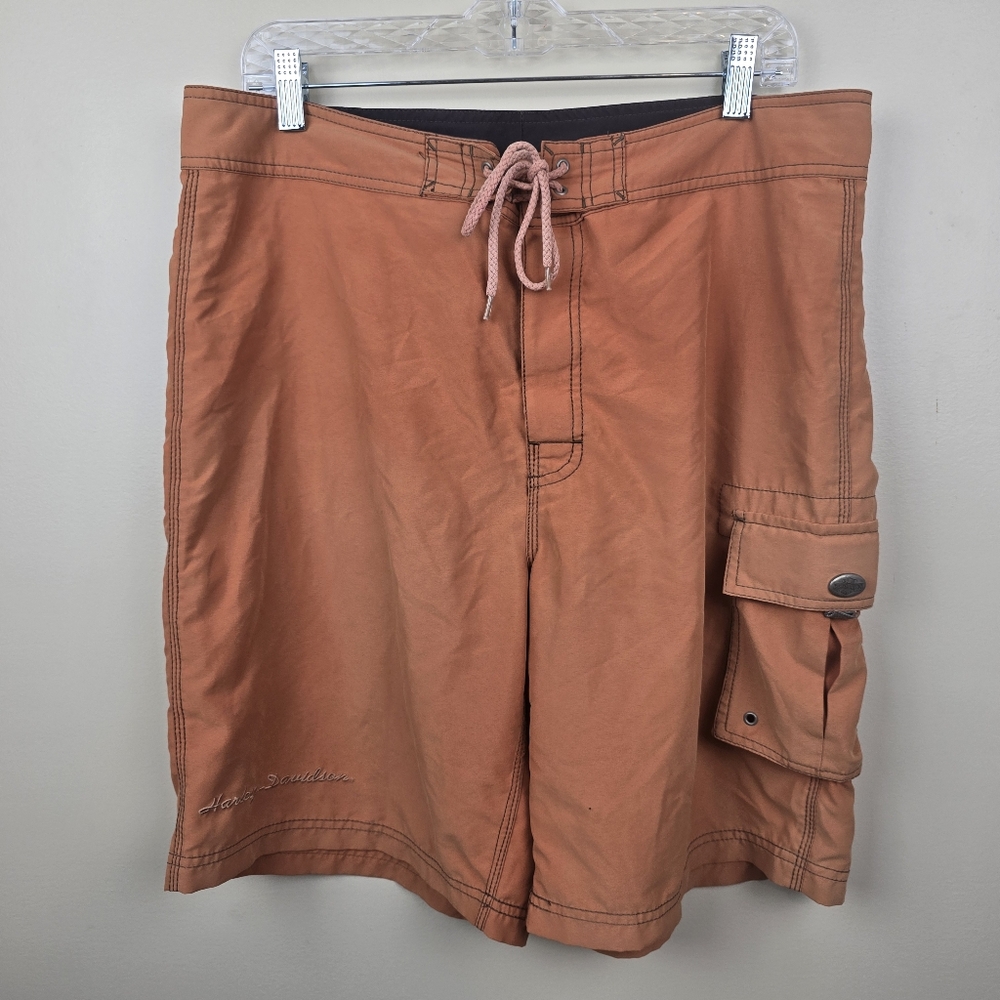 Men's Harley Davidson Swim Trunks Size L